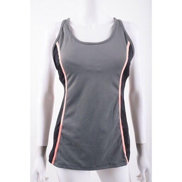 Athletica Womens Gray Tank Top Shirt Athleisure Sports Workout M Medium - Picture 1 of 6
